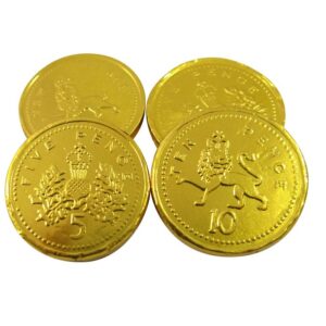 100G Gold Milk Chocolate Coins