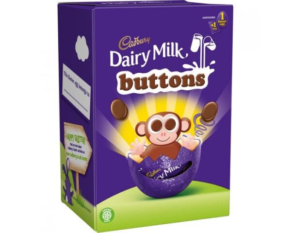 Cadbury Dairy Milk Buttons Easter Egg 74g