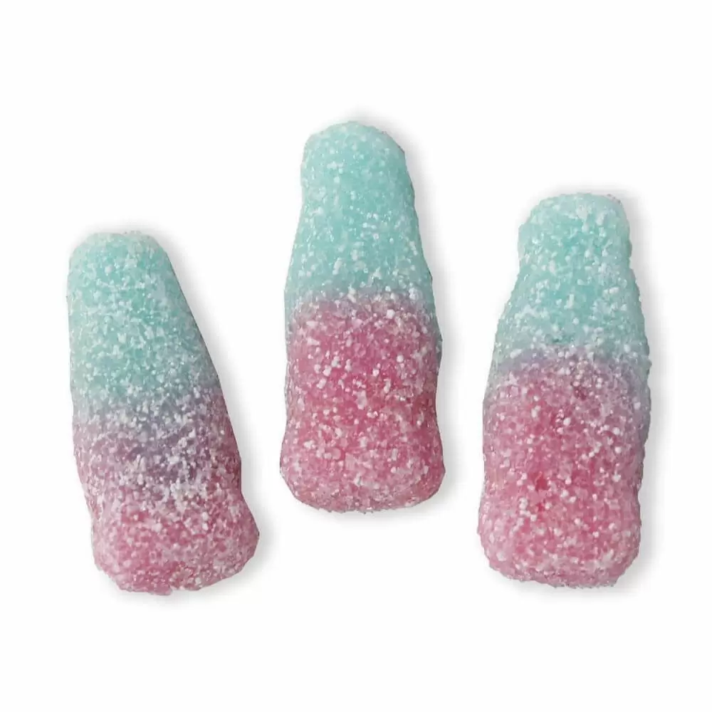 100G Fizzy Bubble gum Bottles